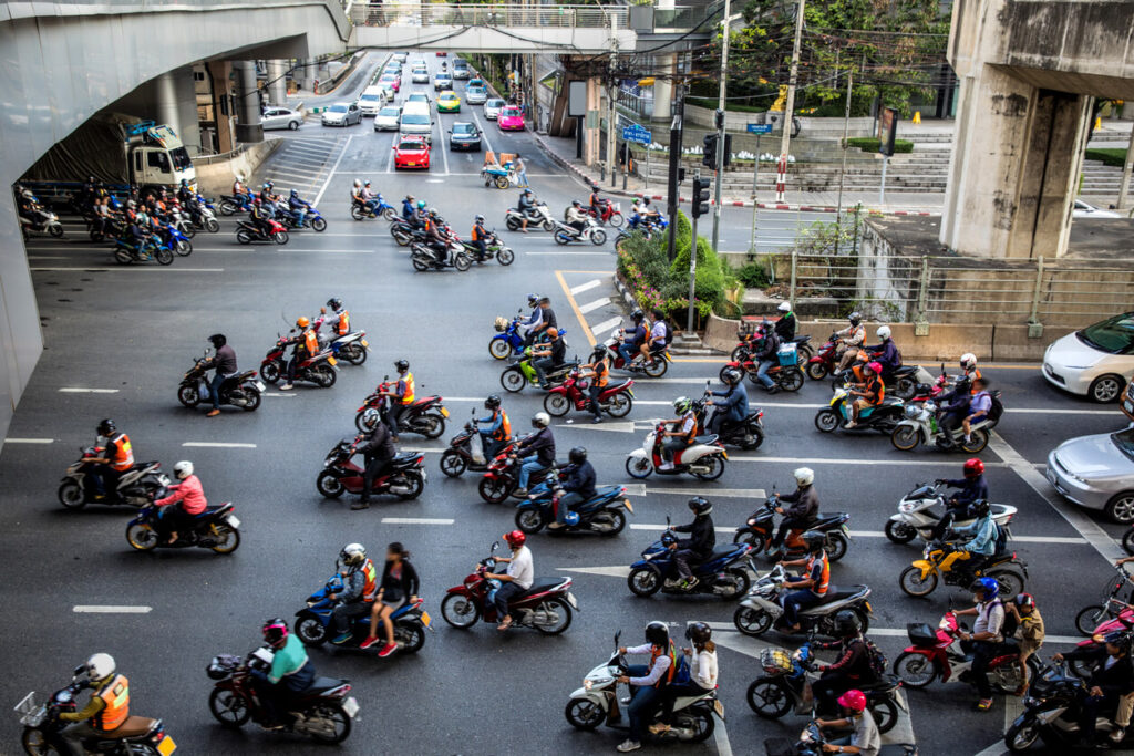 Thailand Street Traffic